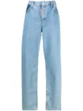 MOSCHINO JEANS high-waisted wide-leg jeans - Blue