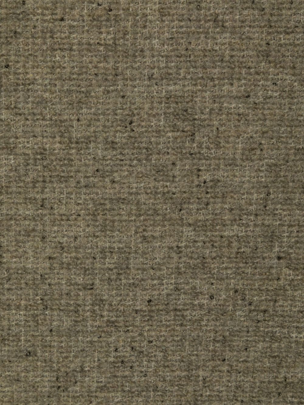Woolrich logo intarsia-knit fringe-detailing scarf - Groen