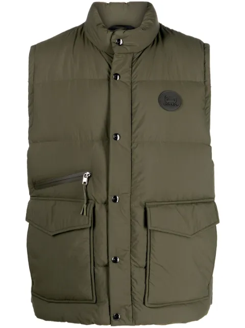 Woolrich high-neck padded gilet 