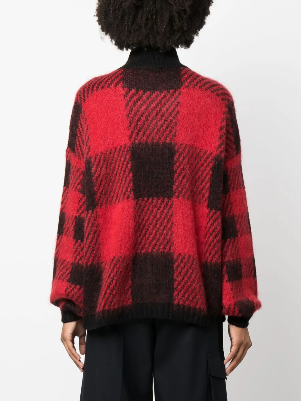 Woolrich Intarsia trui Rood