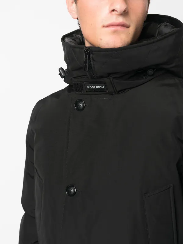 Woolrich｜DOWN JACKETS (CFWWOU0538FRUT0001 BLK) Men's Lightweight Down Jacket in Microfiber black | Woolrich US
