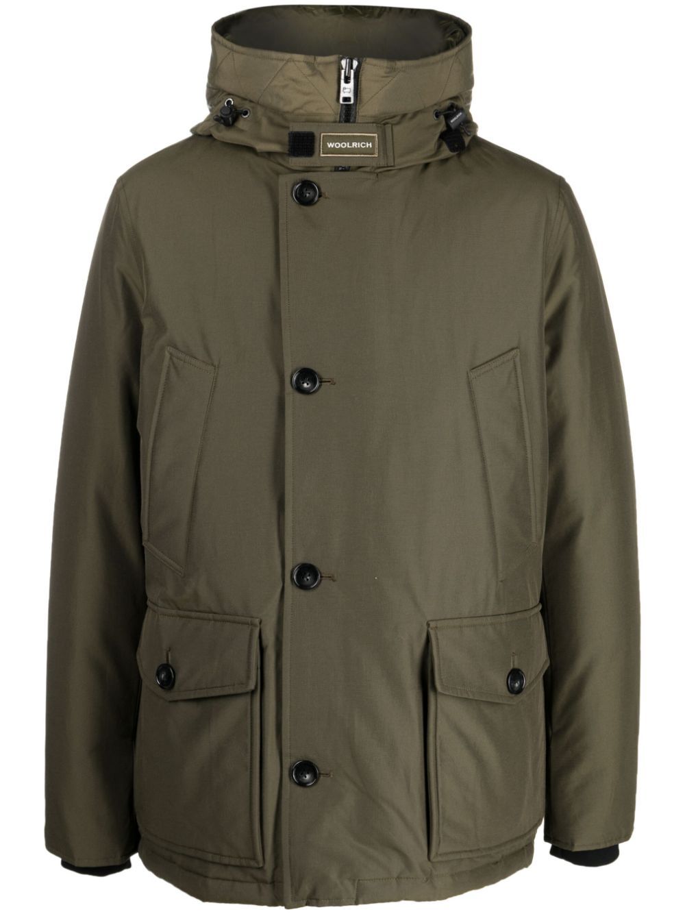 Woolrich Arctic Padded Parka In Green