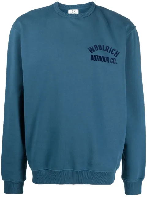 Woolrich Sweatshirt aus Bio-Baumwolle