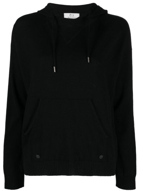 Woolrich drawstring-hooded jumper