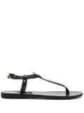 Ancient Greek Sandals Lito leather sandals - Black