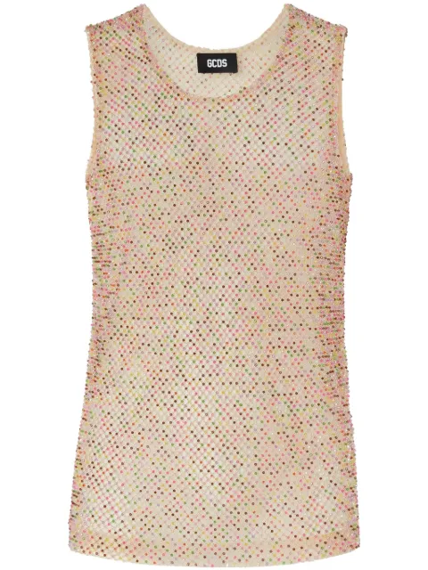 GCDS tulle tank top