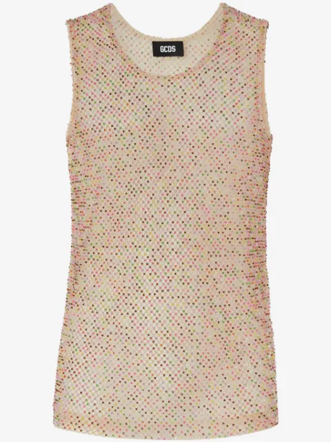 GCDS tulle tank top