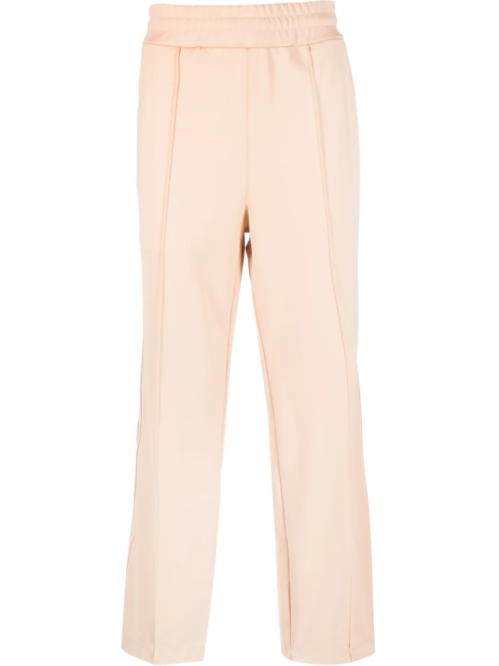 Gcds Logo-print Track Trousers In Nude