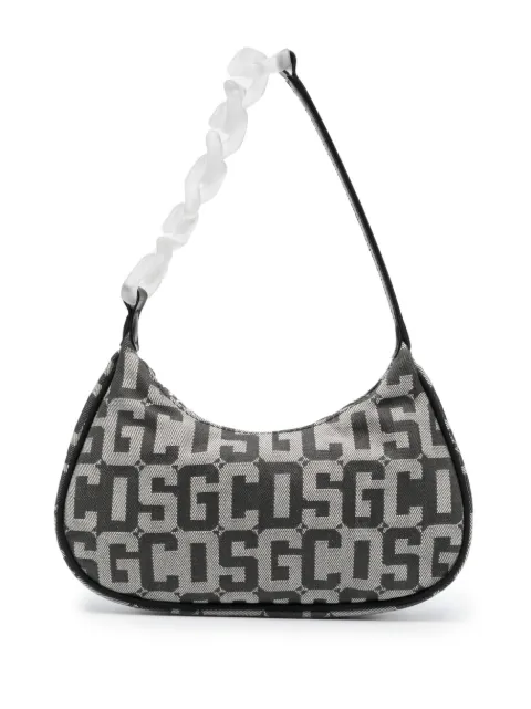GCDS monogram chain-link shoulder bag
