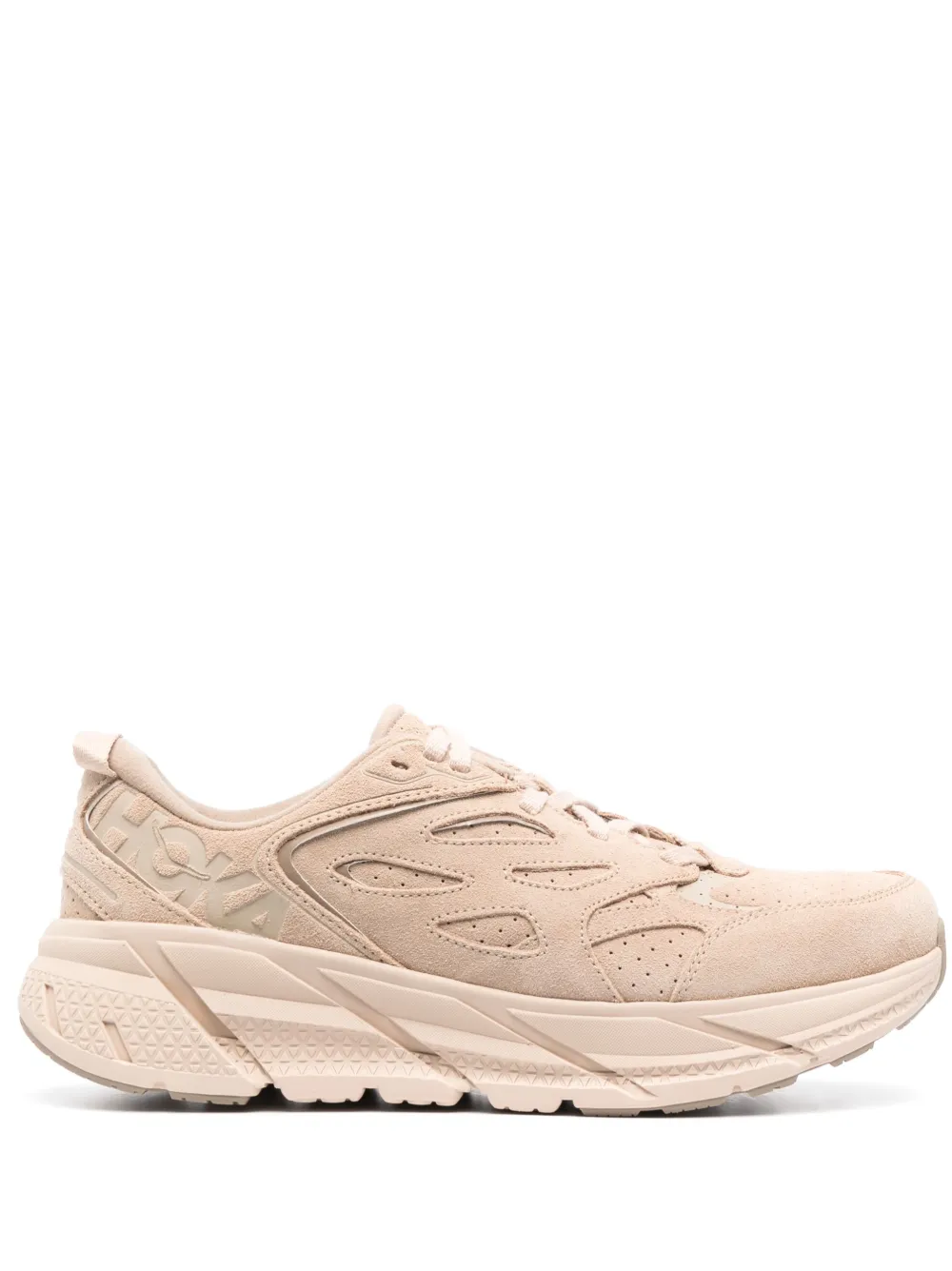 HOKA tow-top panelled sneakers