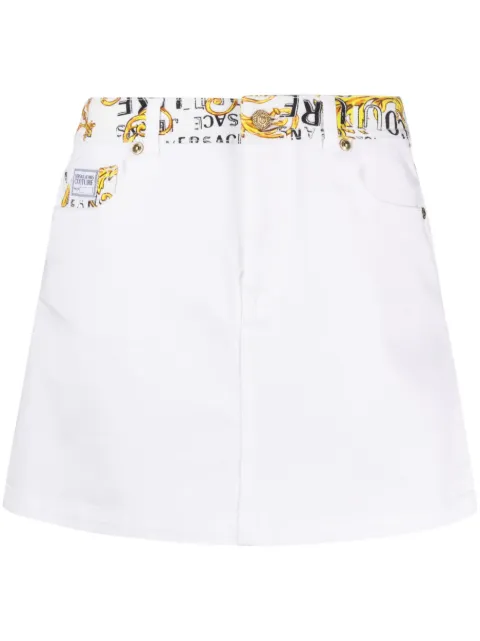 Versace Jeans Couture Logo Couture mini skirt