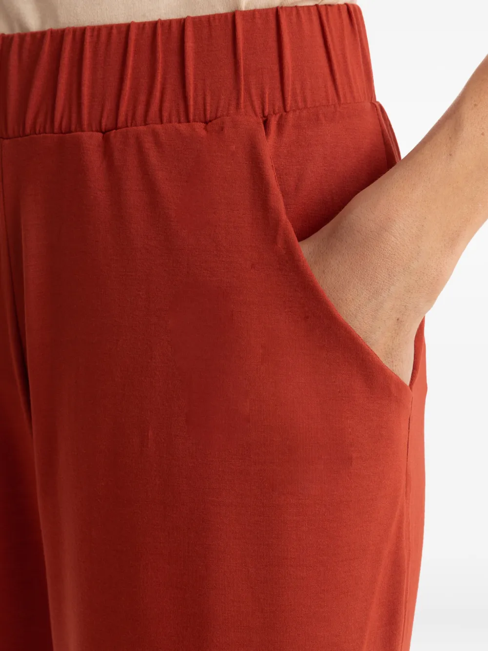 Lygia & Nanny Elasticated-waist Trousers In Brown