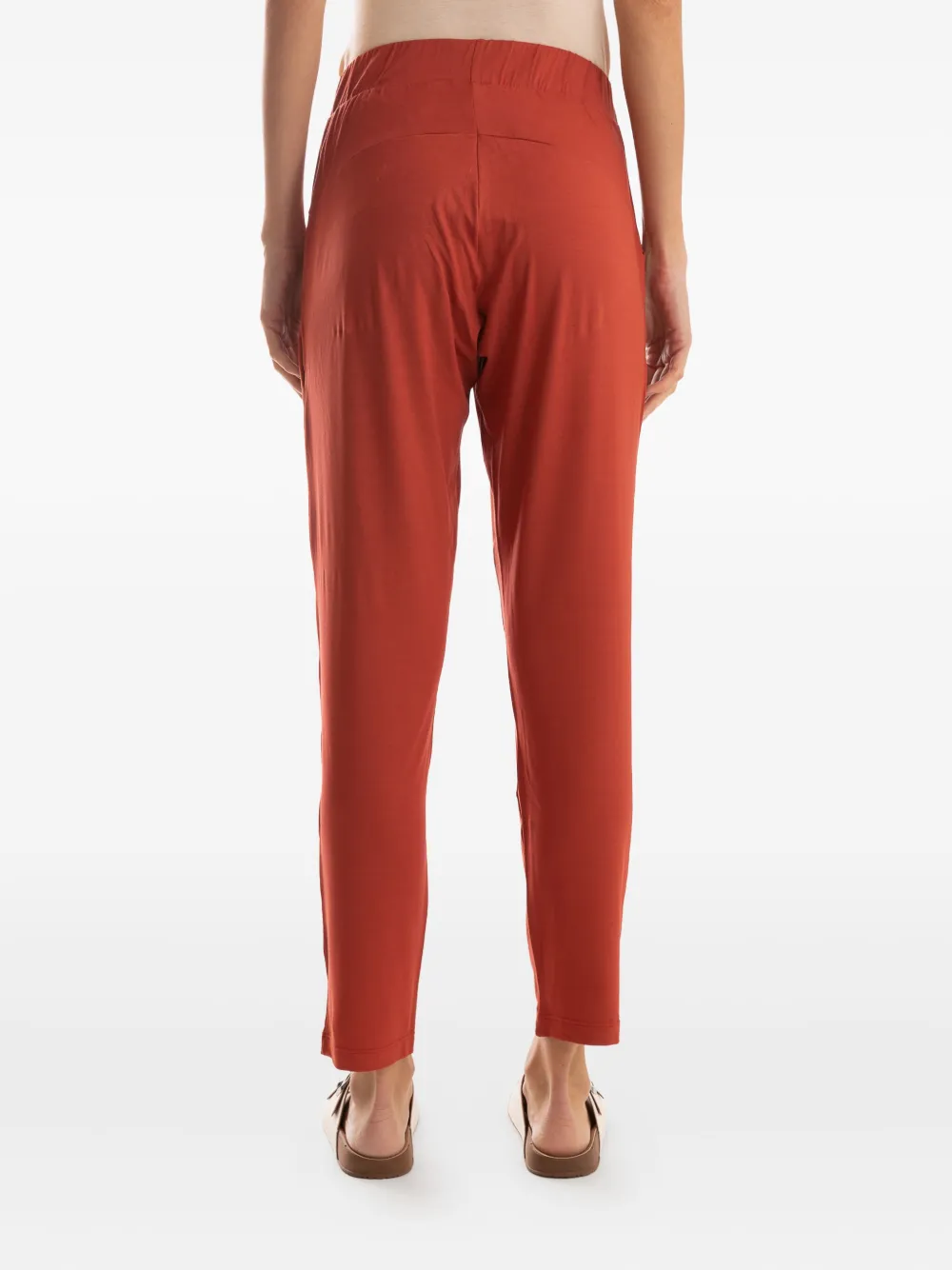 Lygia & Nanny Elasticated-waist Trousers In Brown