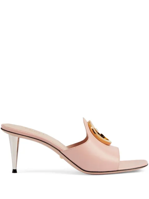 Gucci Blondie 65mm leather sandals 