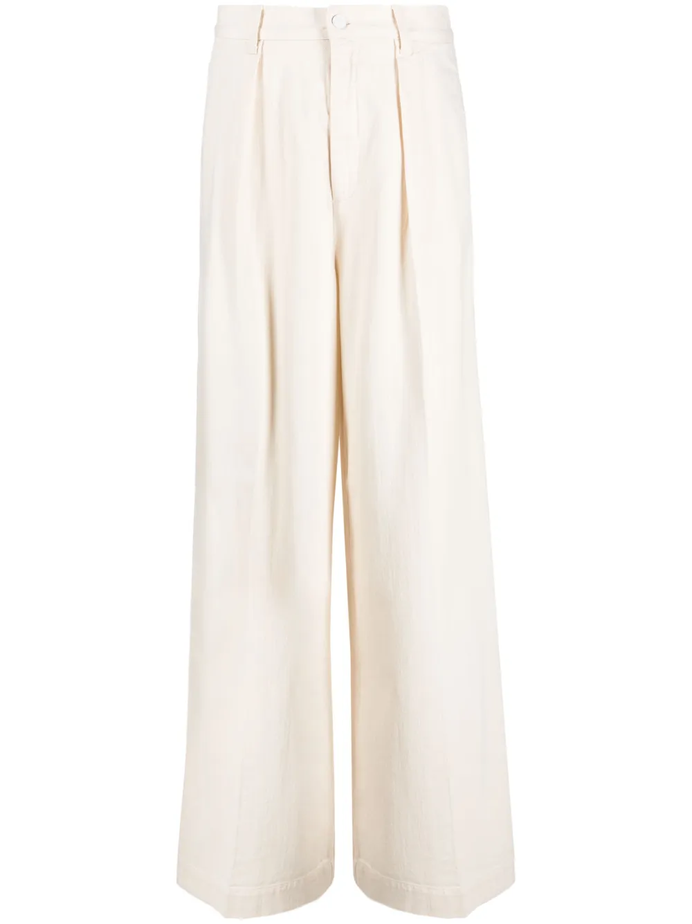 Made in Tomboy Enea pleated wide-leg jeans