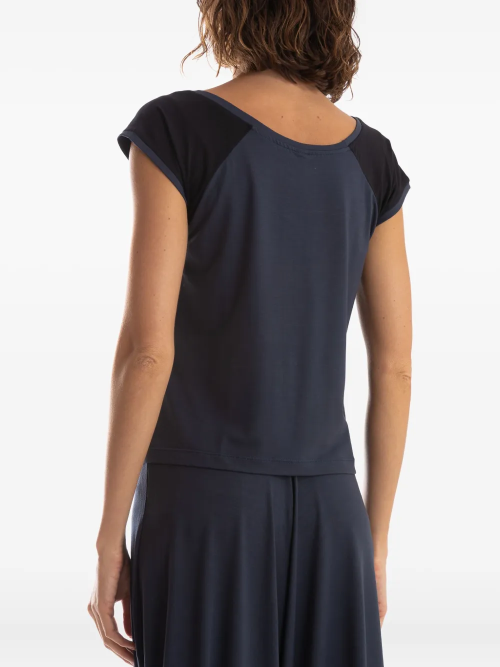 Lygia & Nanny T-shirt met raglan mouwen Blauw