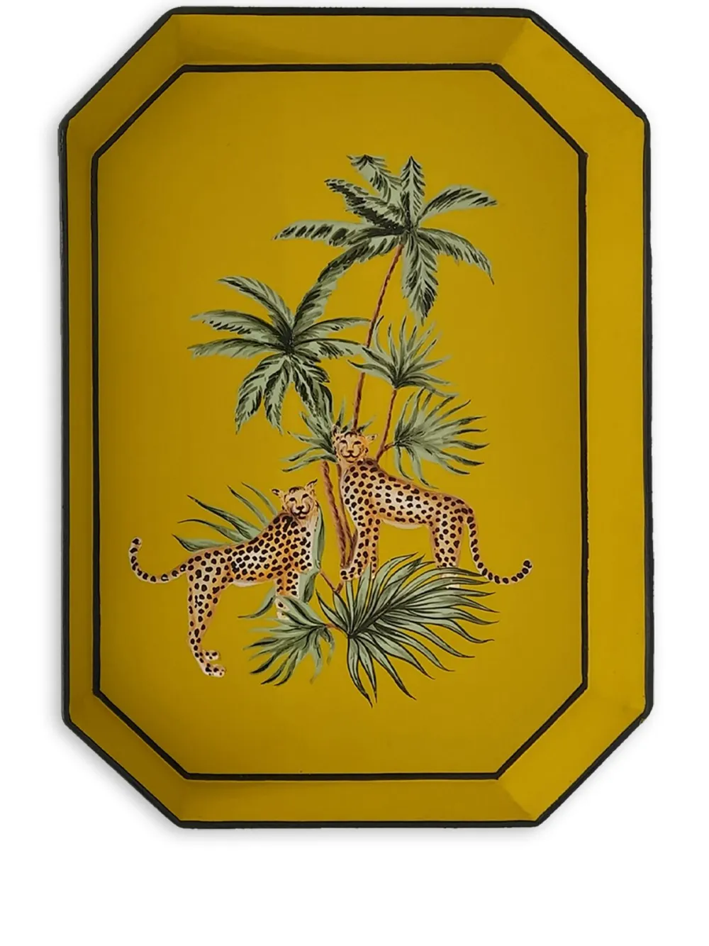 LesOttomans Fauna handpainted Iron Tray Farfetch