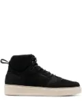 Woolrich Classic low-top suede sneakers - Black