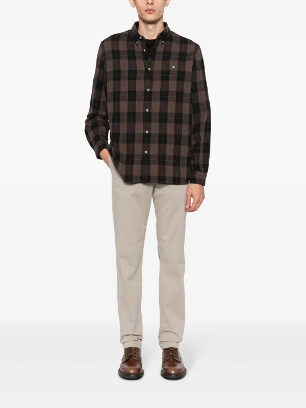 Woolrich Tailored Twill stretch-cotton Trousers | Neutrals