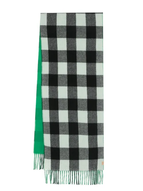 Écharpe en laine à carreaux vichy - Woolrich - Modalova