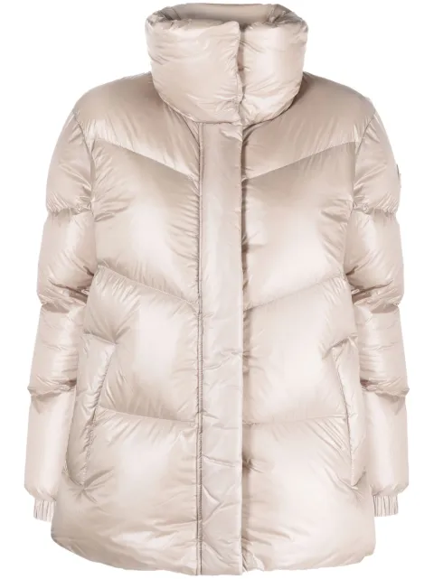 Woolrich Aliquippa chevron-quilting puffer jacket 