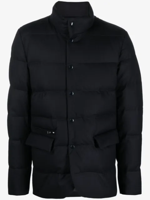 Woolrich high-neck snap-fastening padded jacket