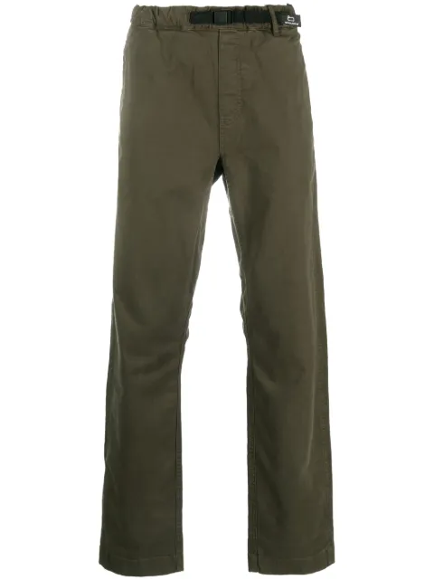 Woolrich slide-buckle straight-leg trousers