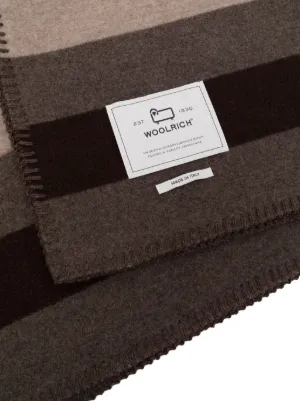 WOOLRICH ブランケット WOOLRICH Wool Blanket Striped Colorful 89