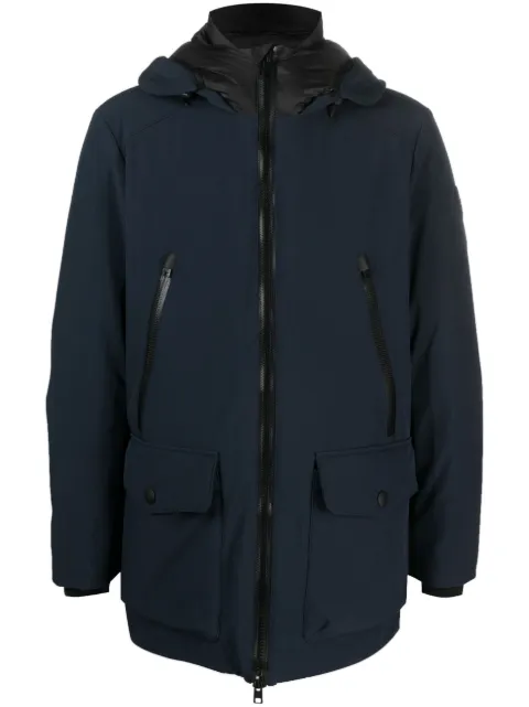 Woolrich parka con capucha y cierre