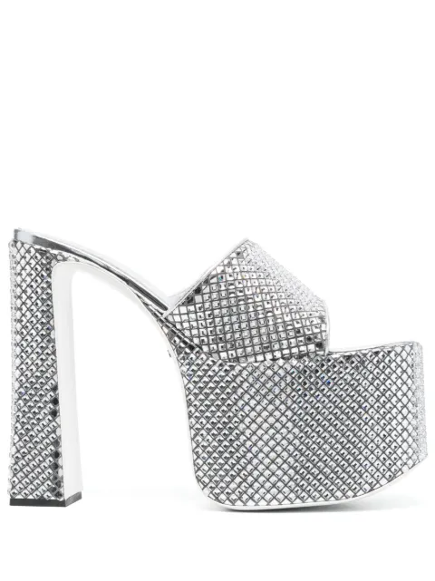 Gcds Mirror 165mm platform sandals