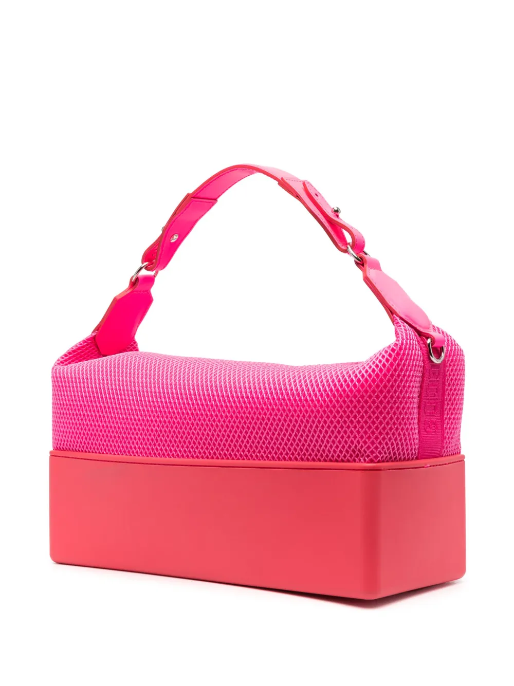 Gcds Matilda Mesh Medium Bag In Pink