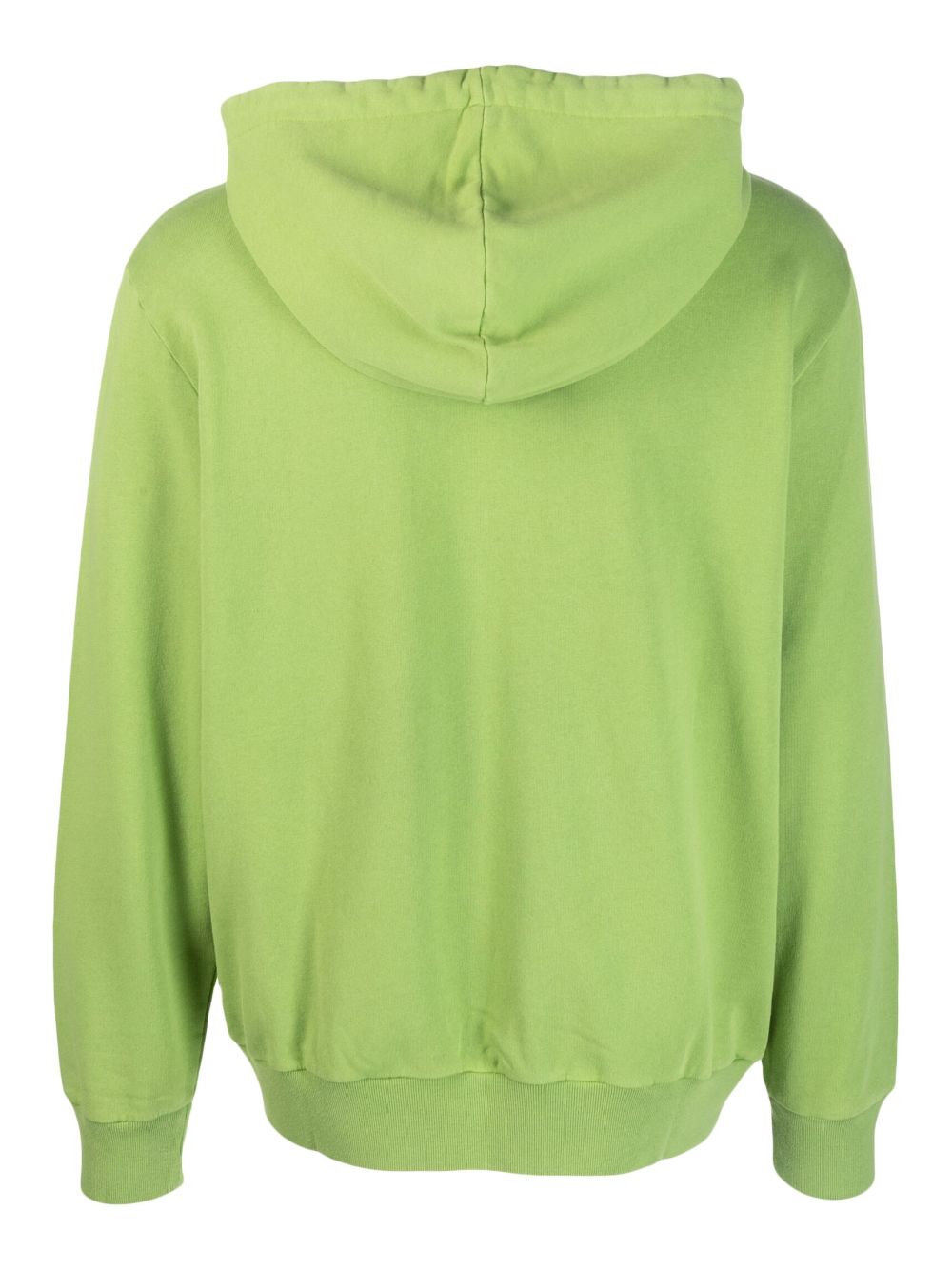 Winnie NY pouch-pocket zip-up hoodie - Groen