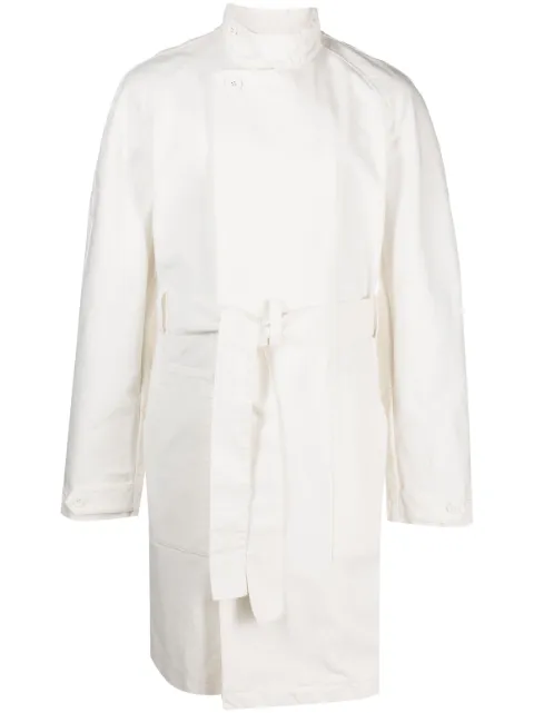 Winnie NY manteau ceinturé à col italien 