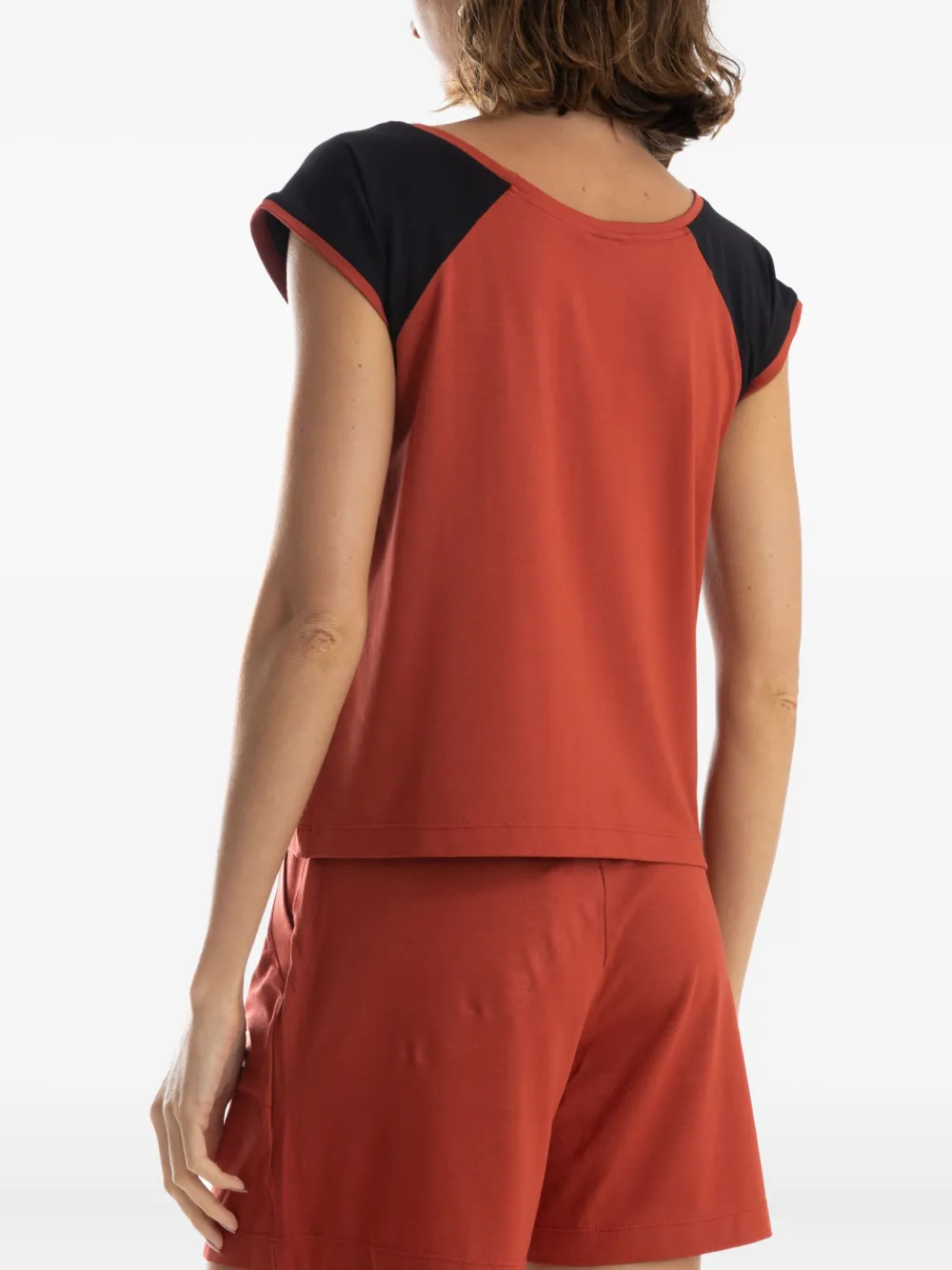 Lygia & Nanny Colour-block T-shirt In Red