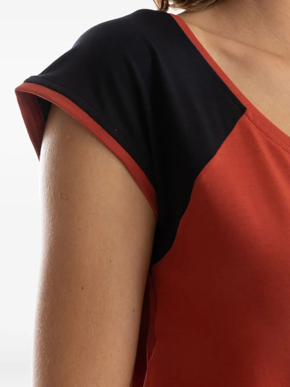 Lygia & Nanny Colour-block T-shirt In Red