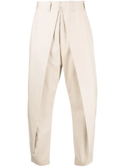 Marcelo Burlon County of Milan pantalones tapered con detalle a capas