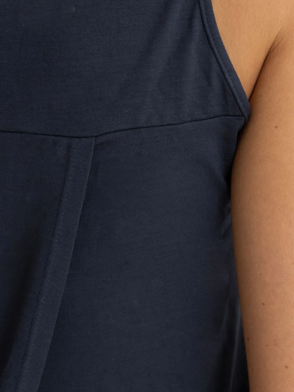 Lygia & Nanny Panelled Sleeveless Tank Top In Blue