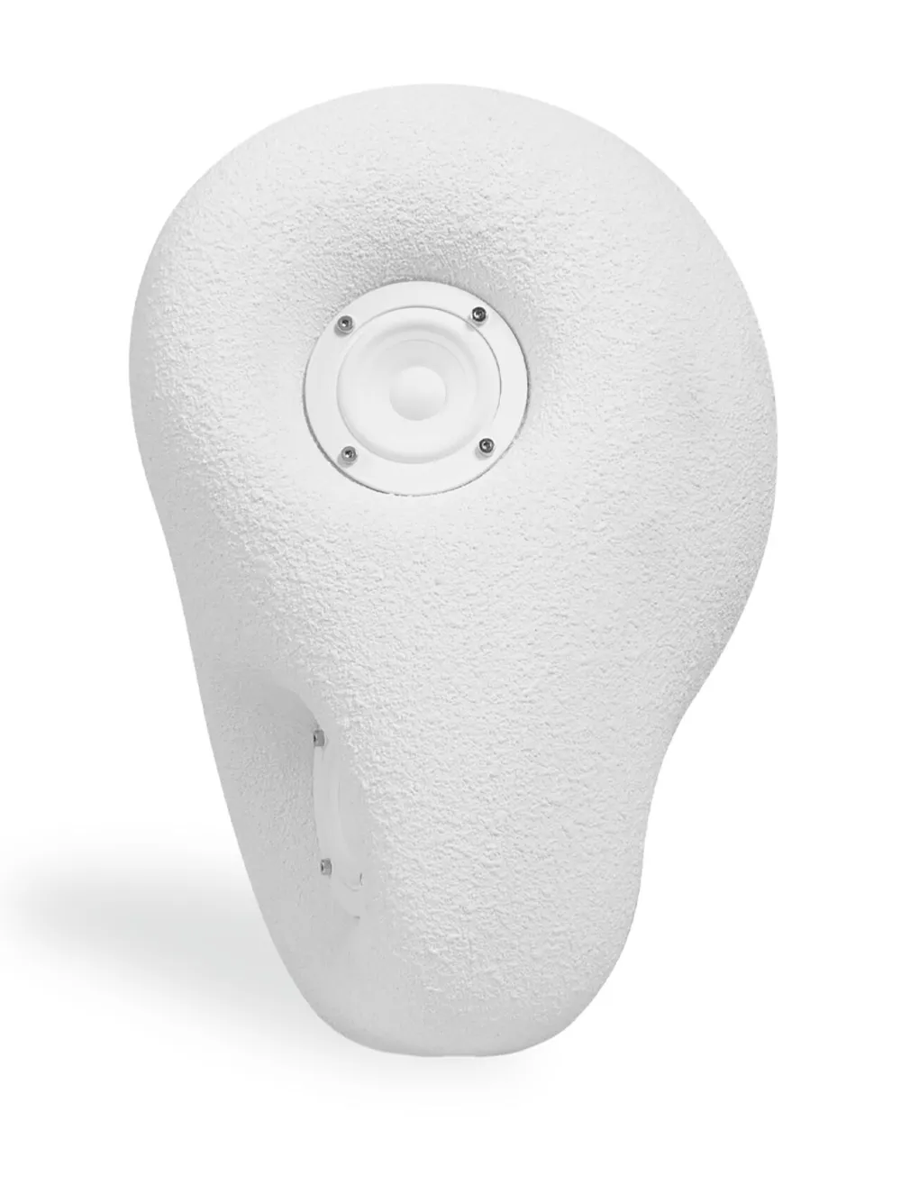 Transparent Acoustic Sculpture Speaker In White