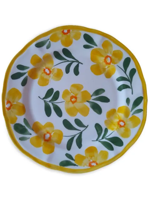 Les-Ottomans plato de porcelana con estampado floral de 27cm