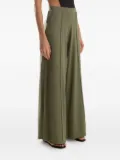 Lygia & Nanny central-seam trousers - Green