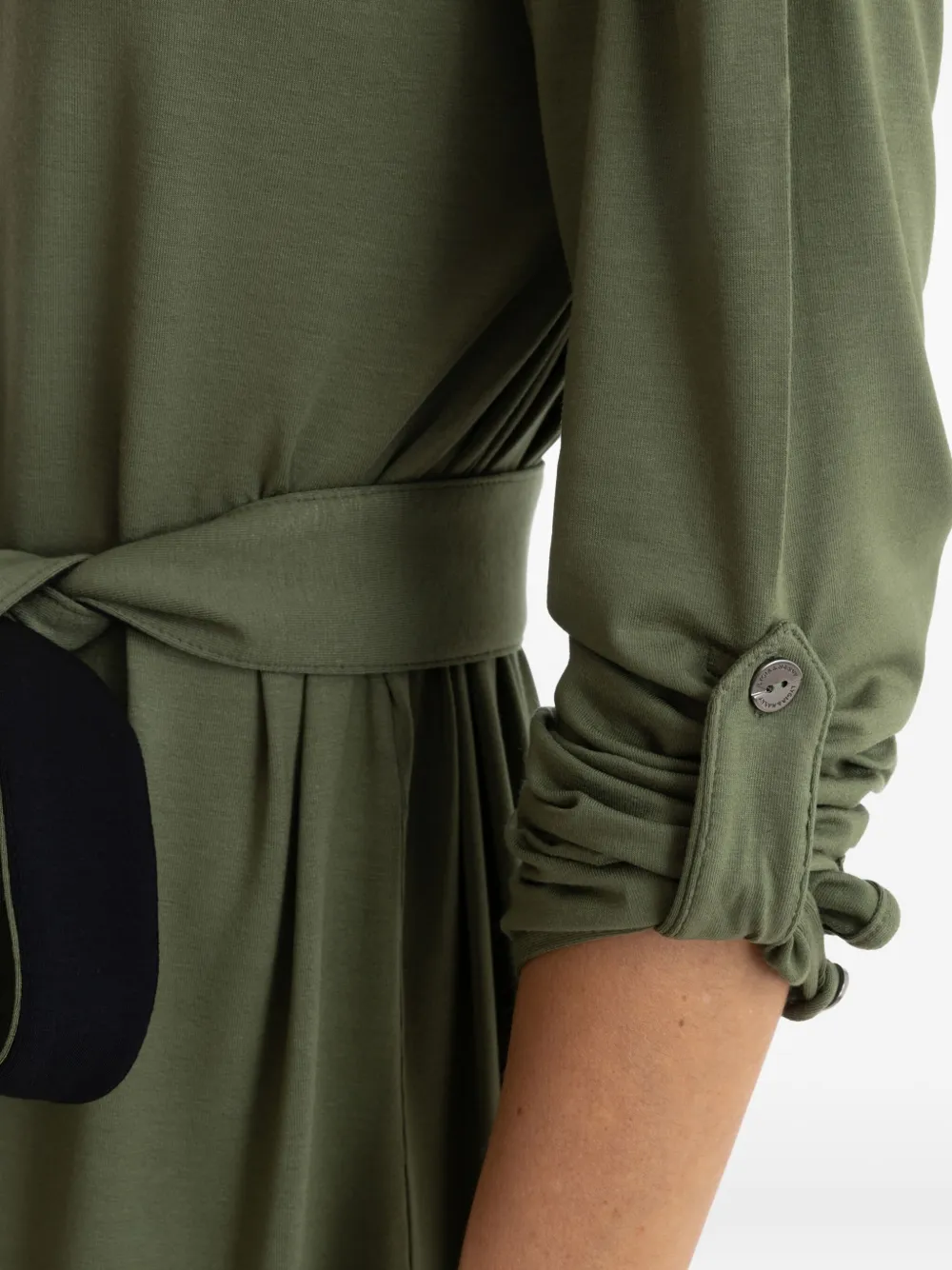 Lygia & Nanny Blousejurk met ceintuur Groen