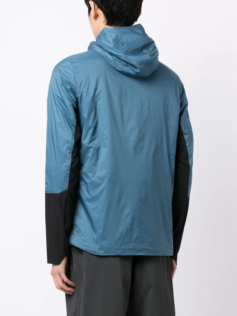 On Running Insulator Hooded Shell Jacket In Blue ModeSens