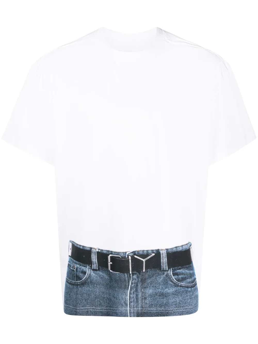 Y/project Man White T-shirts In White