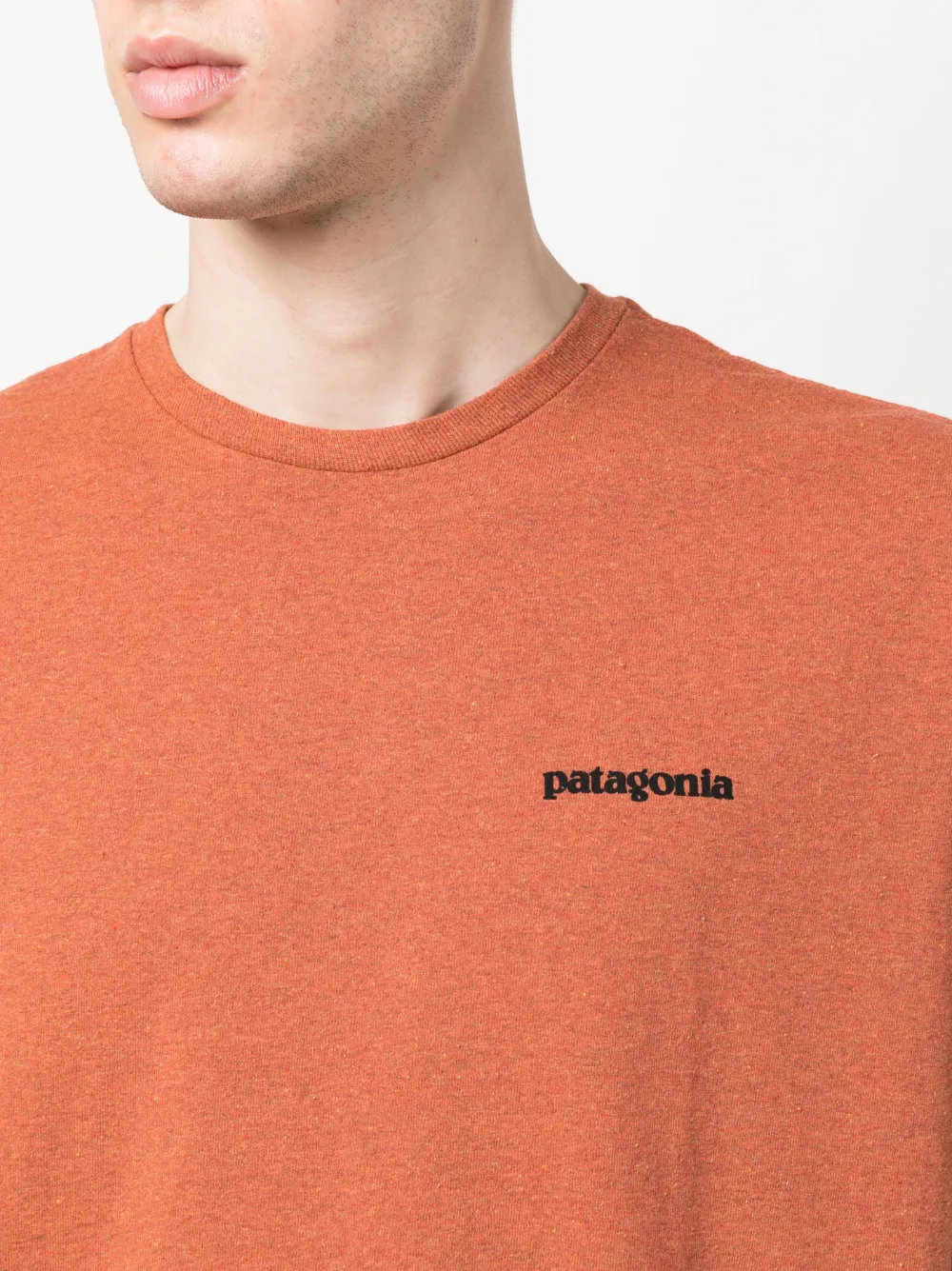 Patagonia P 6 Logo print T shirt Farfetch patagonia-p-6-logo-print-t-shirt-farfetch