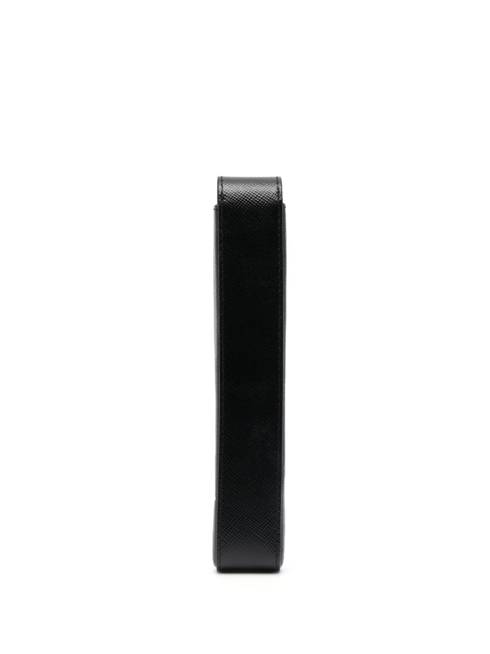 Prada saffiano-leather pen case - Zwart