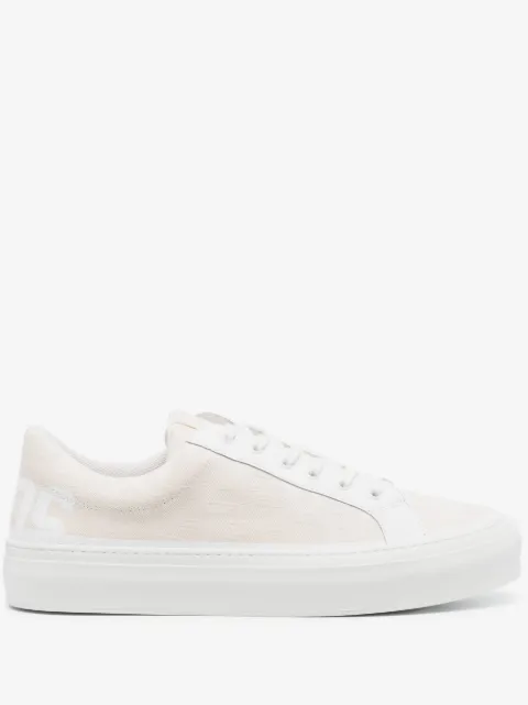 GCDS monogram-jacquard low-top sneakers