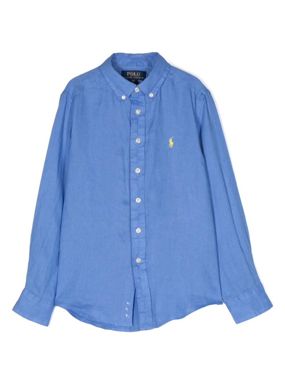 Shop Ralph Lauren Polo Pony Button-down Shirt In Blue