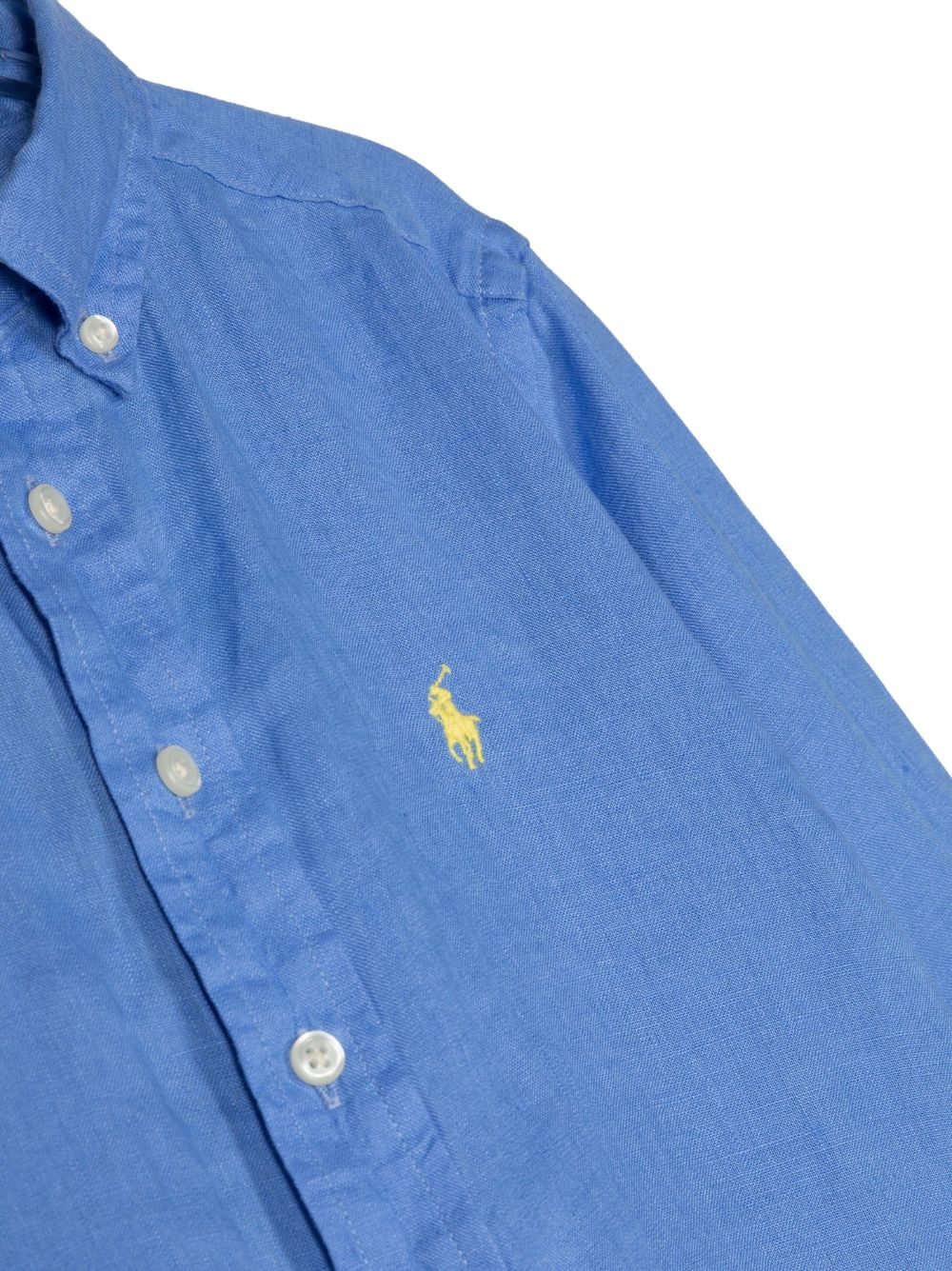 Shop Ralph Lauren Polo Pony Button-down Shirt In Blue