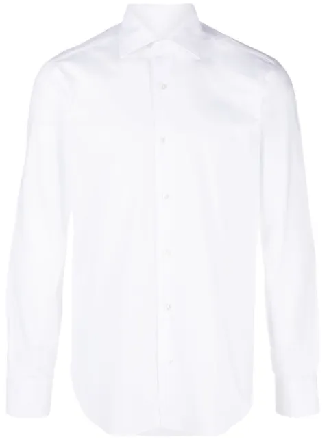 Barba chemise en coton à manches longues