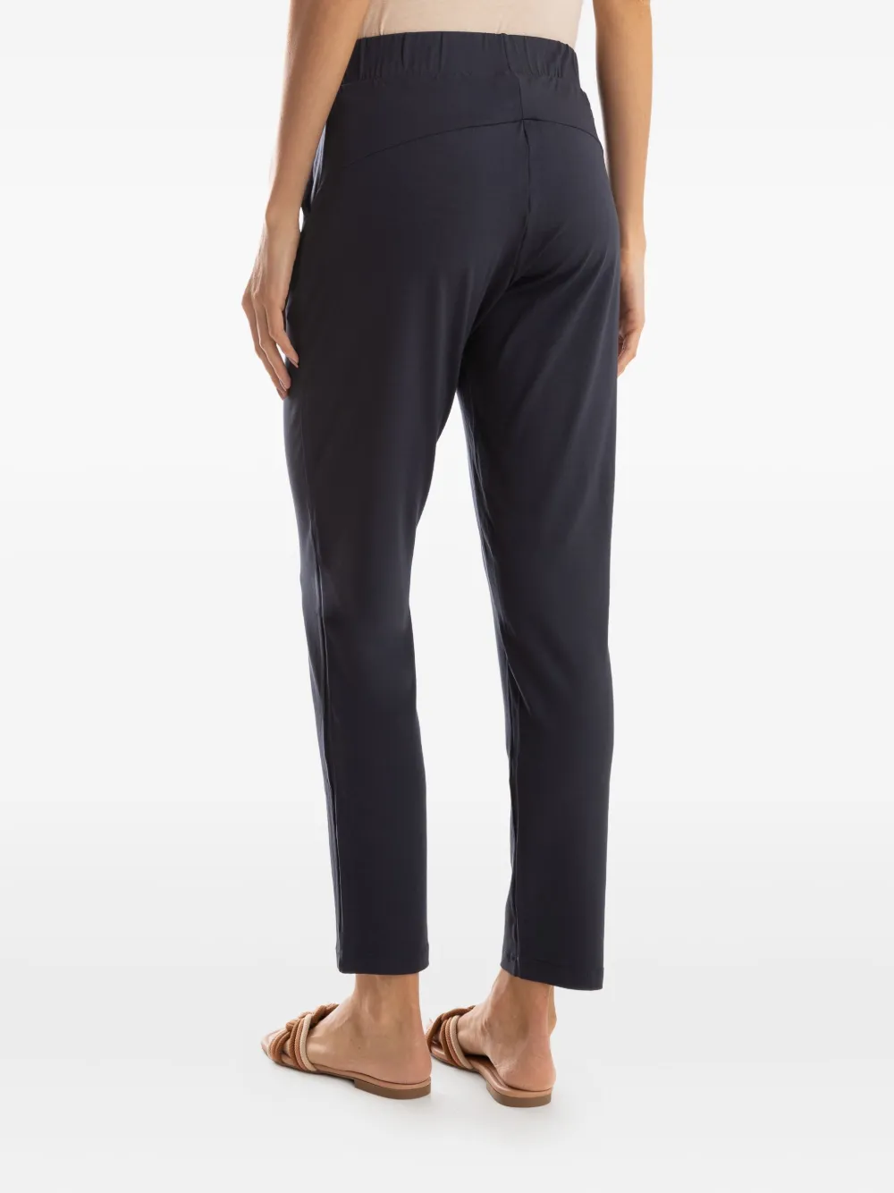 Lygia & Nanny elasticated-waistline pull-on trousers Blauw